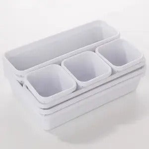 8-Piece Adjustable Drawer Organizer Set