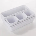 8-Piece Adjustable Drawer Organizer Set