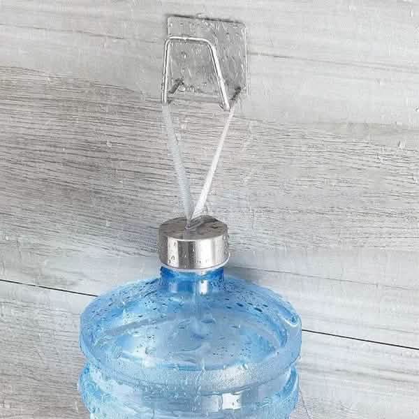 Stainless Steel Sink Sponge Holder — Self-Adhesive with Drain Rack