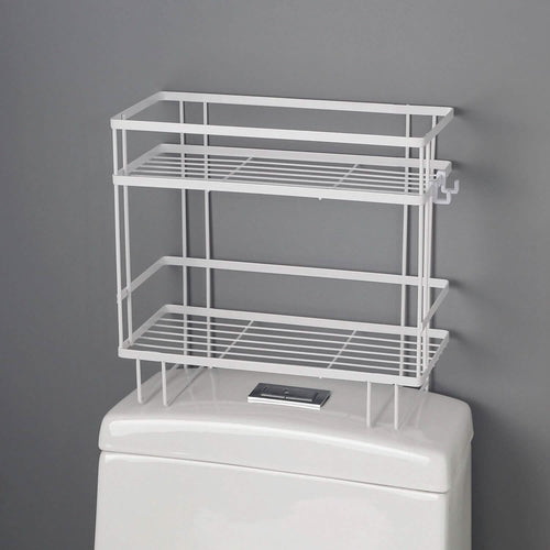 2-Tier Over the Toilet Storage Shelf Rack