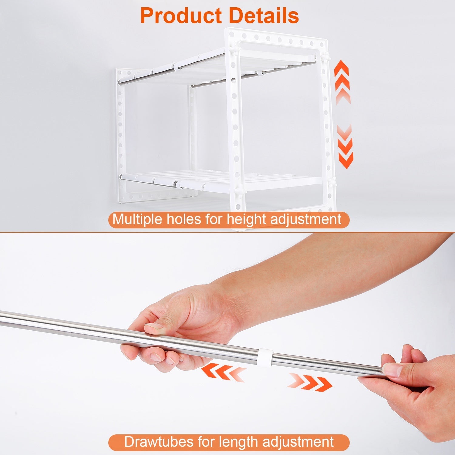 Retractable 2-Tier Under Sink Organizer