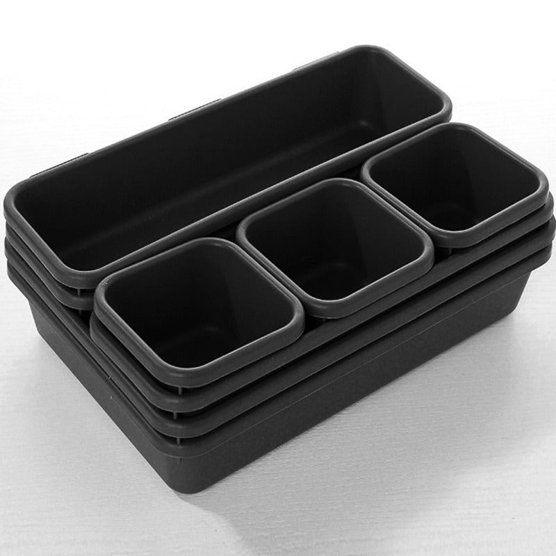 8-Piece Adjustable Drawer Organizer Set