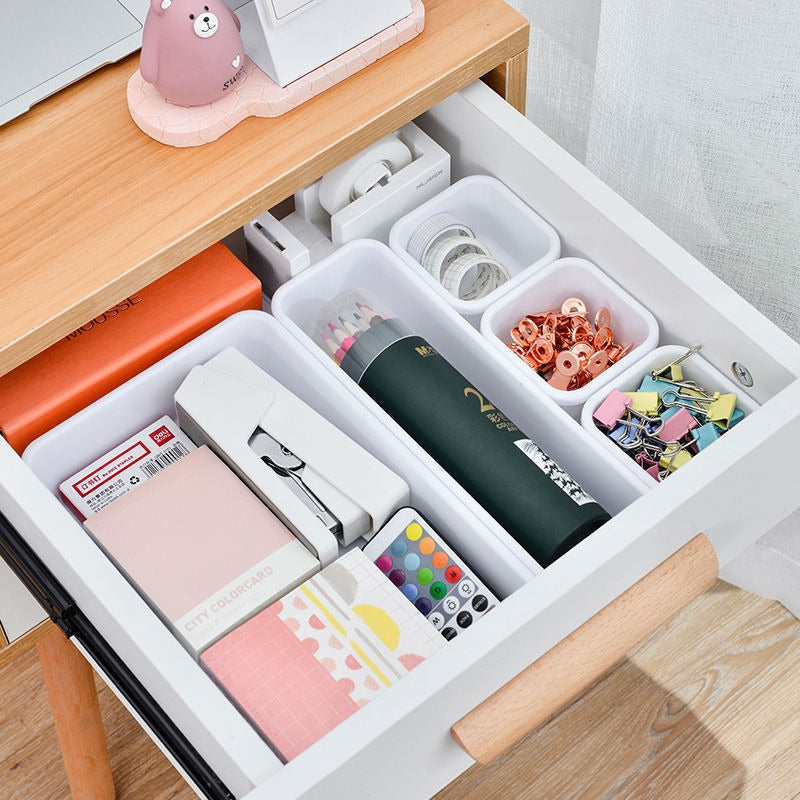 8-Piece Adjustable Drawer Organizer Set