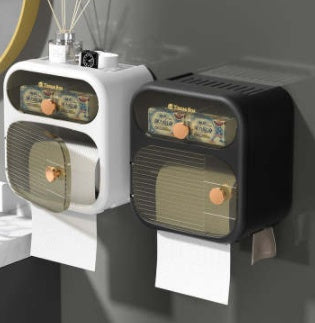 Waterproof Wall-Mounted Toilet Paper Holder
