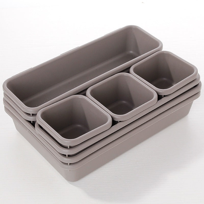 8-Piece Adjustable Drawer Organizer Set