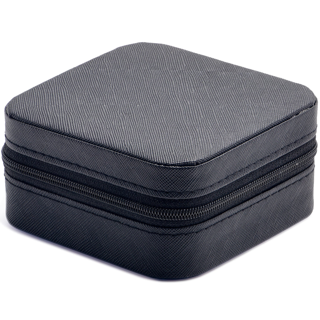 Travel Jewelry Box Organizer with Velvet Interior