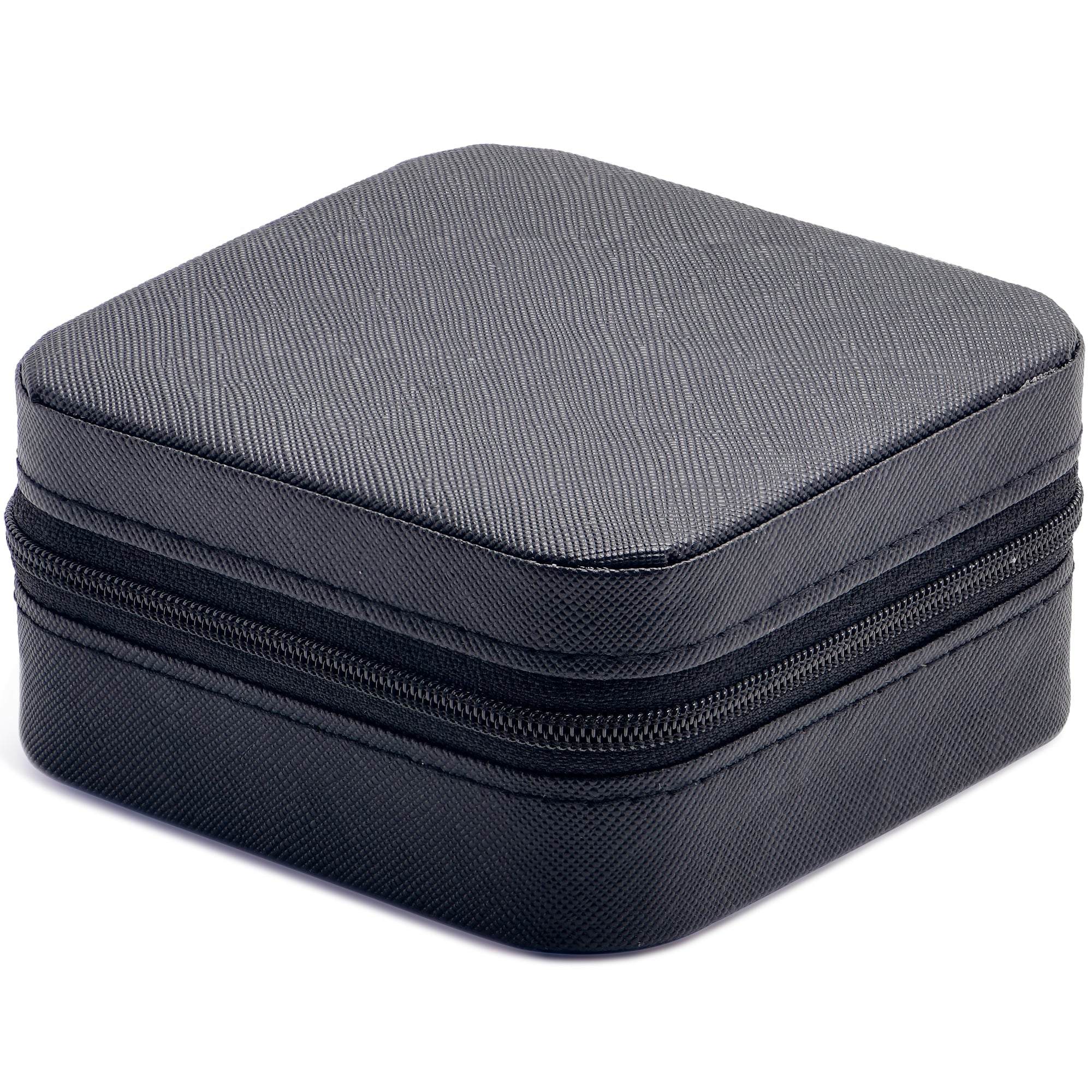 Travel Jewelry Box Organizer with Velvet Interior