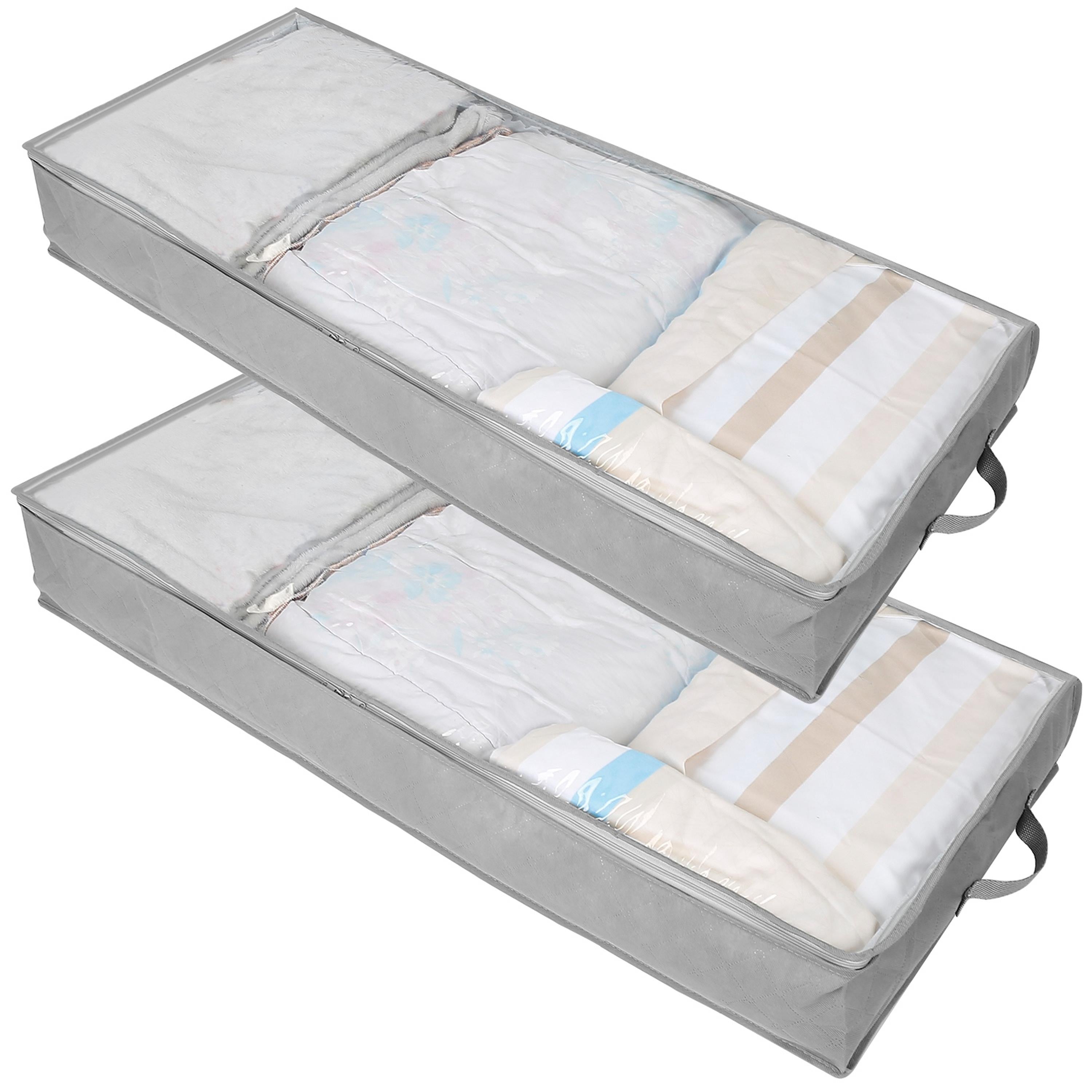 2-Pack 70L Foldable Under-Bed Storage Bags