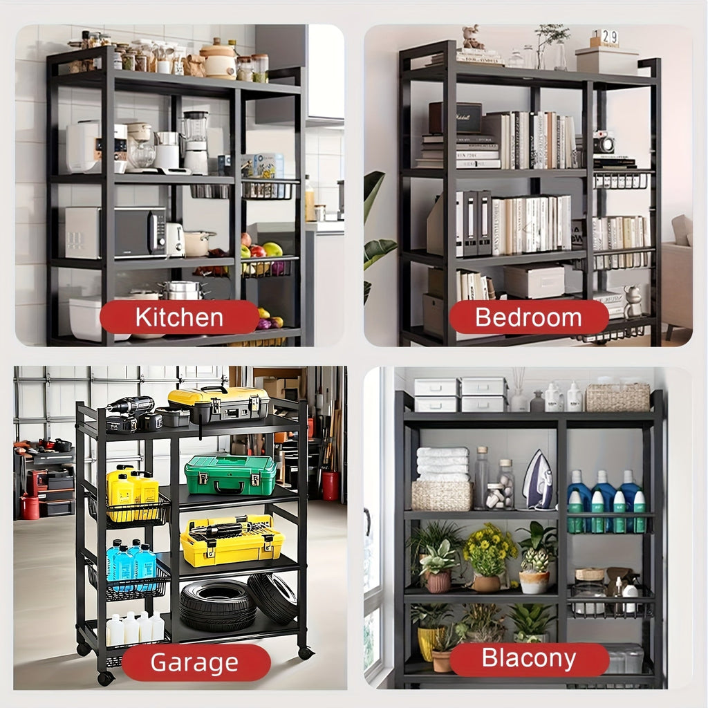 Wall-Mounted Garage Ledge Shelf
