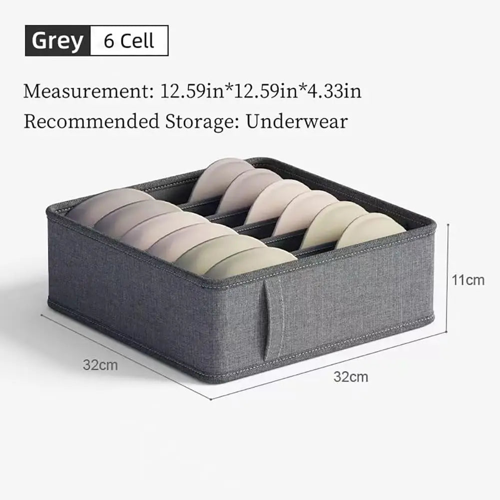 Foldable Closet Underwear & Sock Organizer Drawer