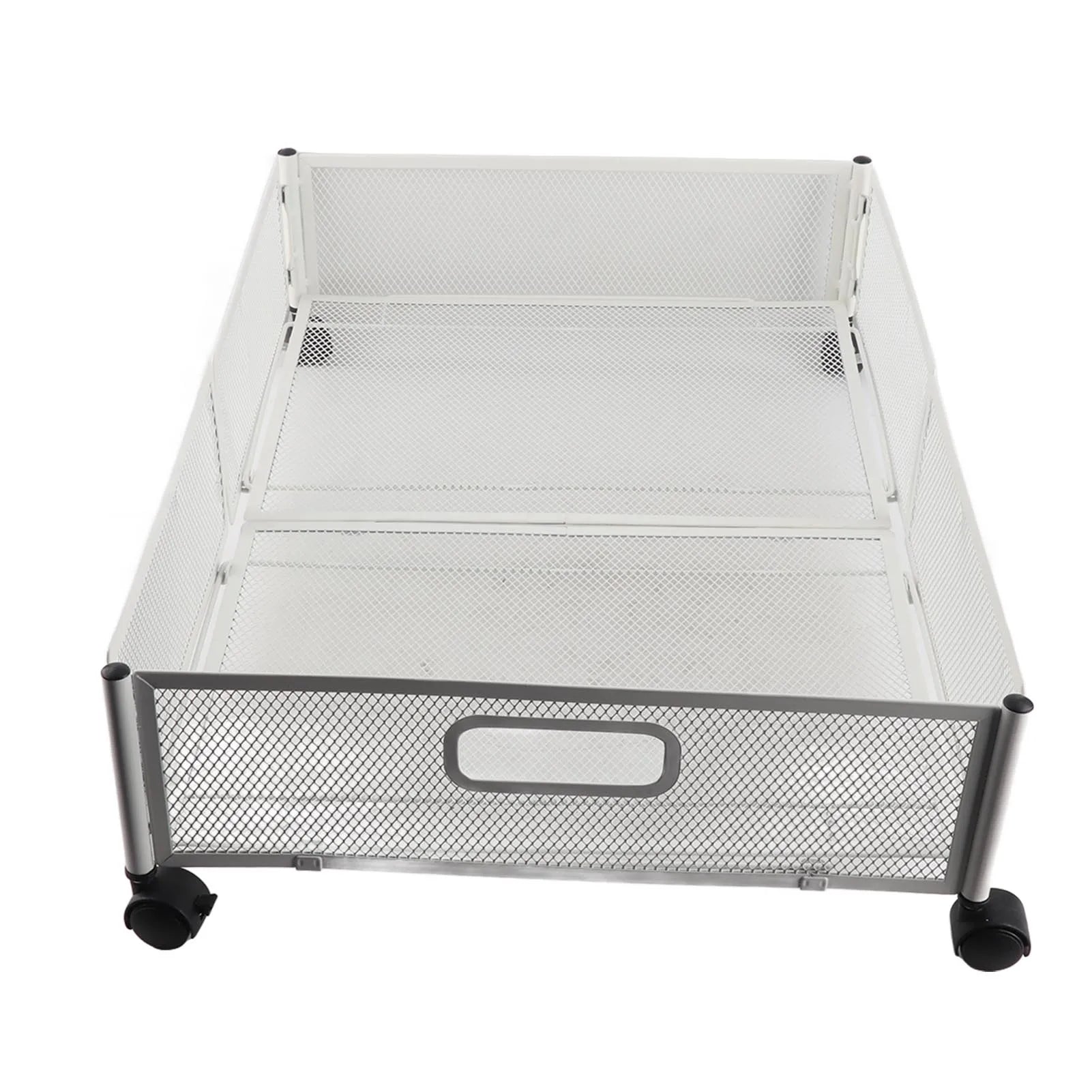 Foldable Under-Bed Storage Container with Wheels