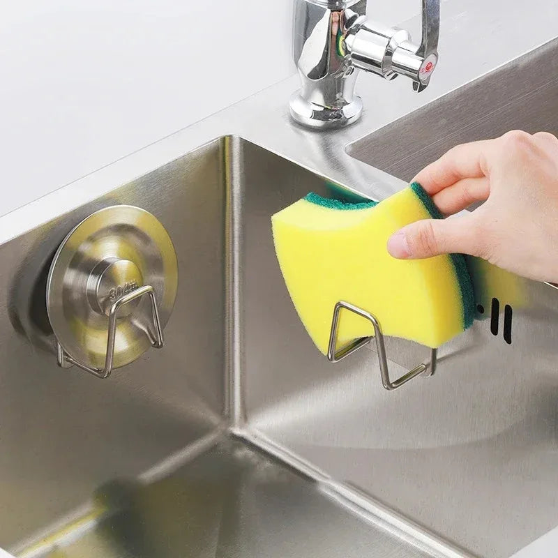 Suction Cup Sponge & Dish Cloth Holder — 2-Pack