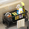 Wall-Mounted Spice & Shampoo Organizer Rack — Multifunctional