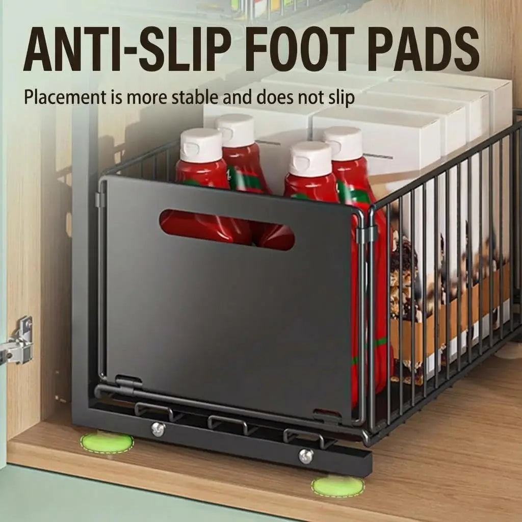 Tap-Mounted Sink Organizer with Drainage Rack — Space-Saving