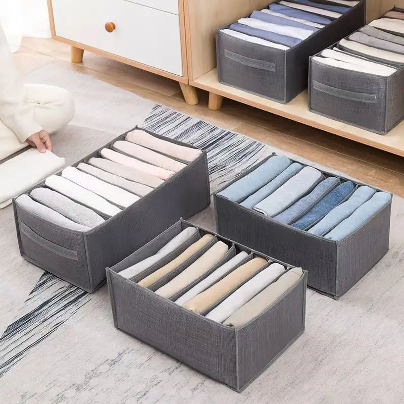 Foldable Clothing Storage Box — Non-Woven Fabric