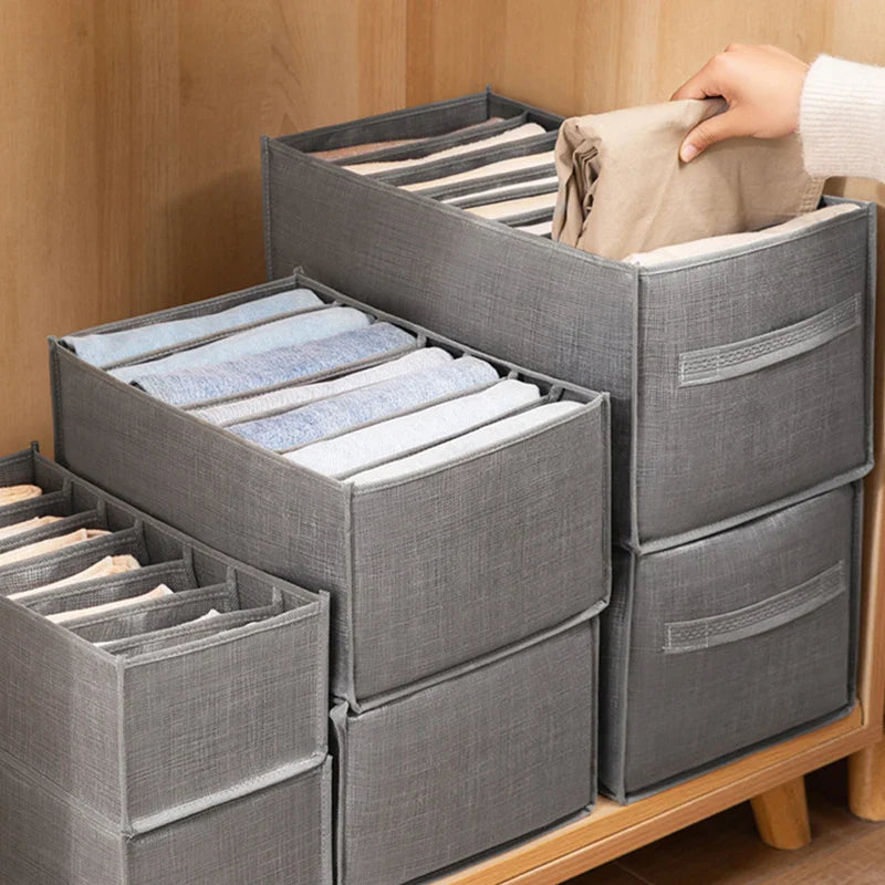 Foldable Clothing Storage Box — Non-Woven Fabric