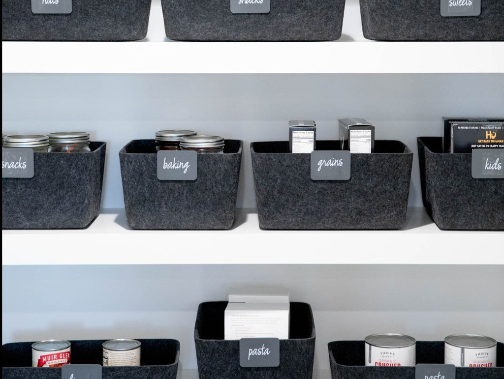 The Sculpted Bin — Wide | Set of 3