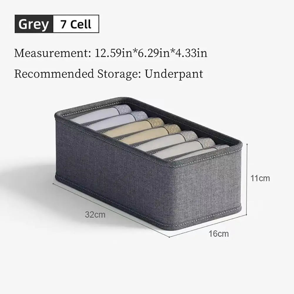 Foldable Closet Underwear & Sock Organizer Drawer