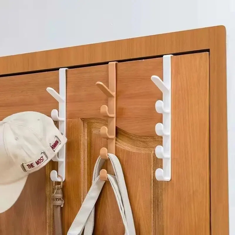 Behind the Door Coat Hook Hanger — 5 Hooks