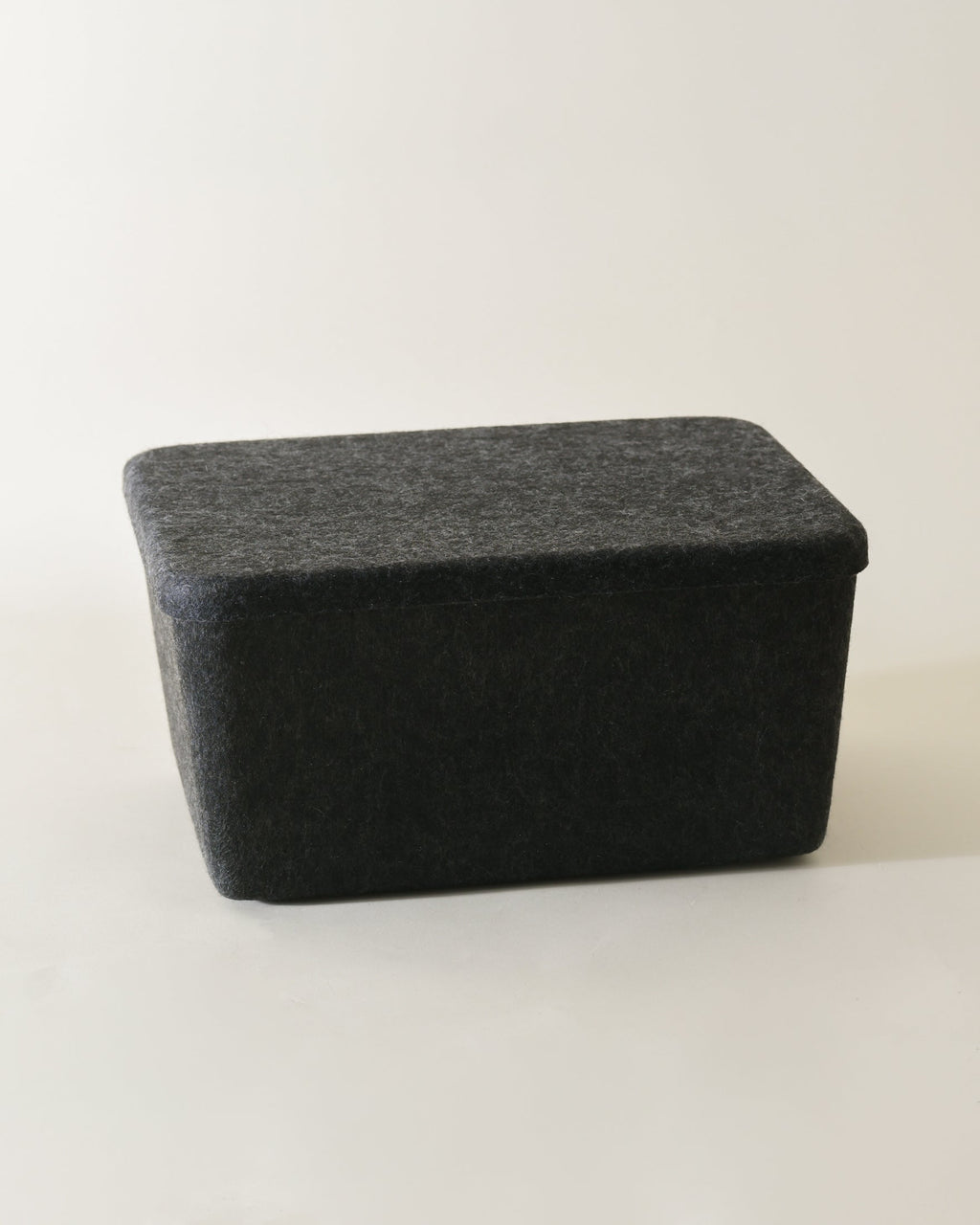 The Sculpted Bin — Wide with Lid | Set of 3