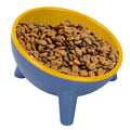 Elevated Tilted Cat Food & Water Bowl — Backflow Prevention