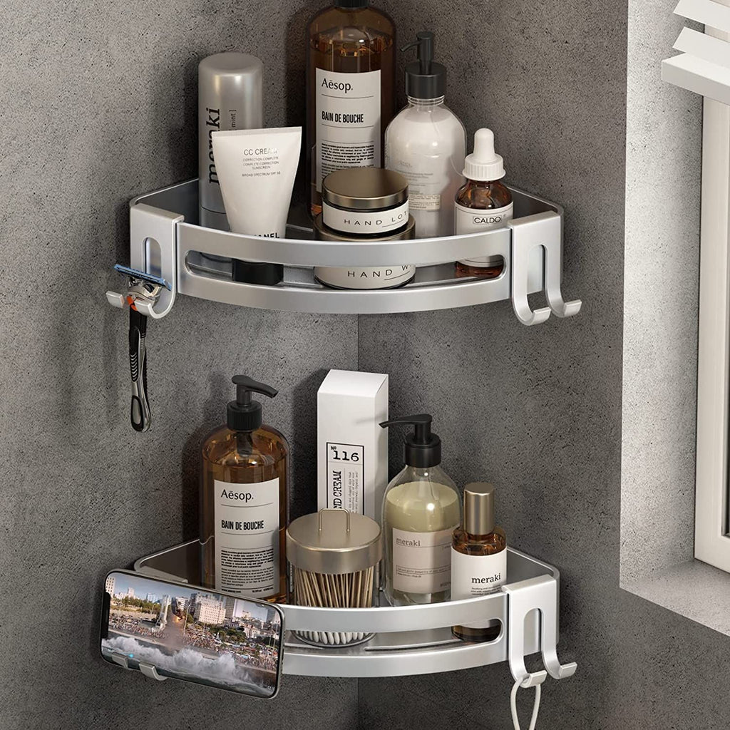 Shower Corner Shelf Caddy 2 Pack shower Organizer Corner