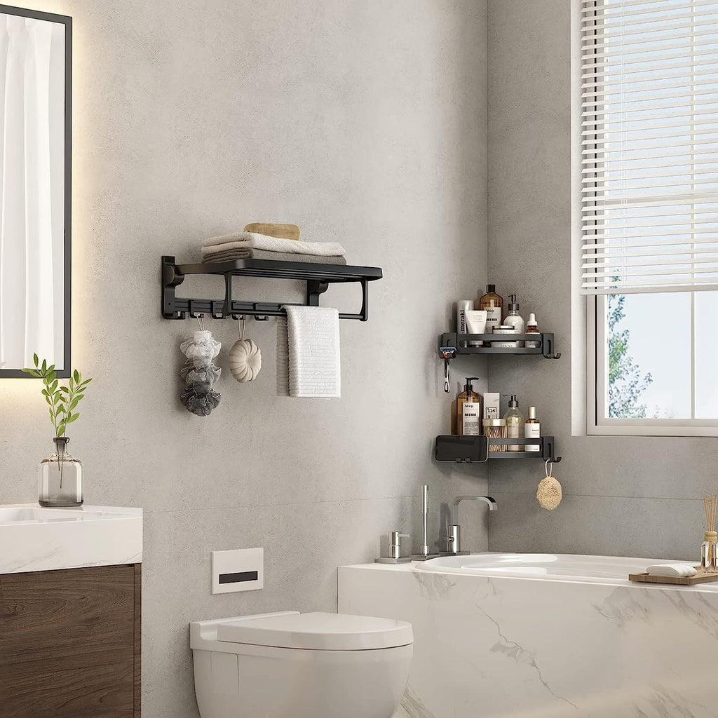 Shower Corner Shelf Caddy 2 Pack shower Organizer Corner