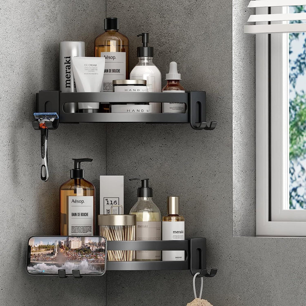 Shower Corner Shelf Caddy 2 Pack shower Organizer Corner
