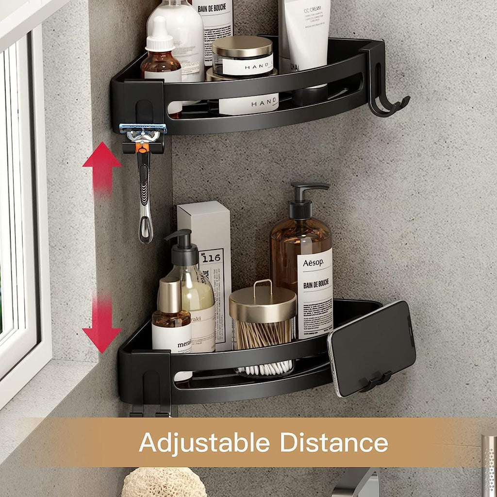Shower Corner Shelf Caddy 2 Pack shower Organizer Corner