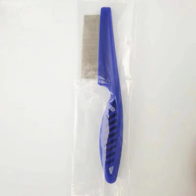 Stainless Steel Pet Flea & Shedding Comb