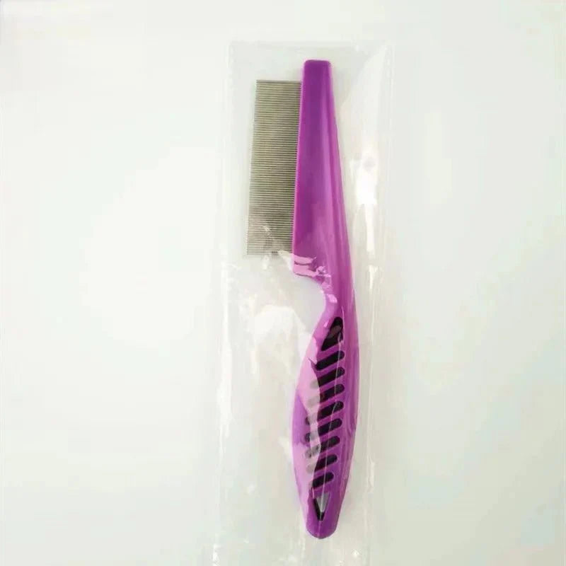 Stainless Steel Pet Flea & Shedding Comb