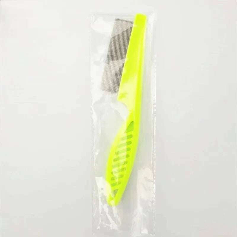 Stainless Steel Pet Flea & Shedding Comb