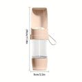 Portable Dog Water Bottle — 750ml Travel Dispenser for Walks & Hiking