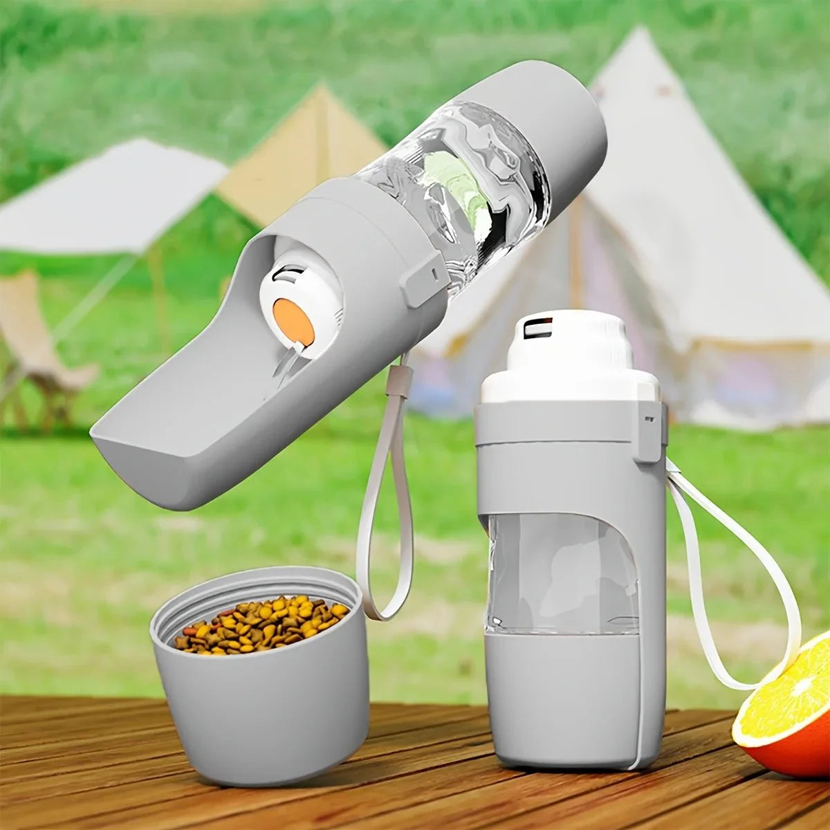Portable Dog Water Bottle — 750ml Travel Dispenser for Walks & Hiking