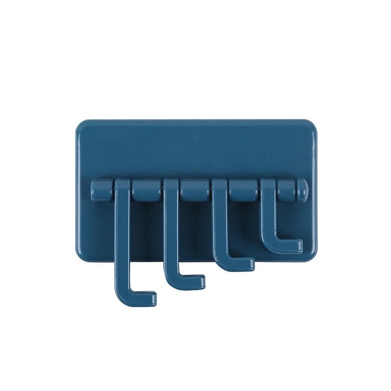 Rotating Self-Adhesive Wall Hook — 4 Pack